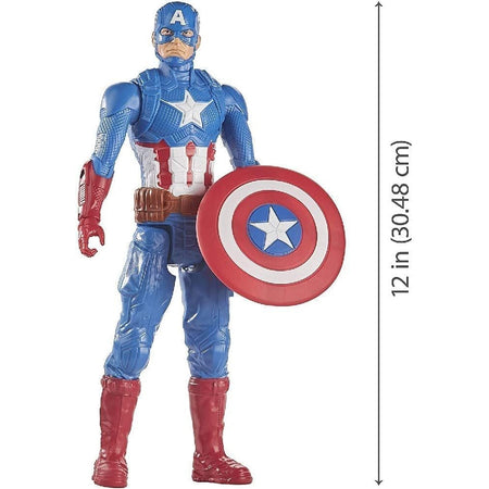 Avengers Captain America Action Figure Titan Hero da 30cm Giocattolo Idea Regalo