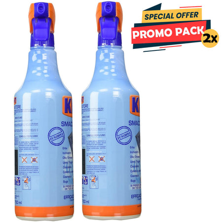 2 x 750 ml KH-7 Smacchiatore Spray Efficace Delicato Capi Bianchi e Colorati
