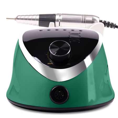 Fresa Elettrica per Unghie Verde Manicure e Pedicure Lima con Controllo Velocità