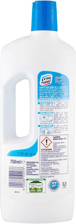4 x 750 ml Lysoform Azione Bagno Gel Detergente Igienizzante Anticalcare