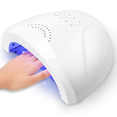 Lampada UV LED per Unghie Gel Smalto 48 W Asciugatore Timer Manicure e Pedicure