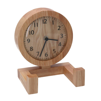 Orologio legno naturale cm11,5x15x20