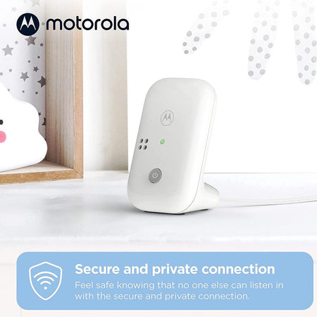 Motorola Nursey Baby Monitor PIP10 Portata 300 metri Wireless Led Controllo Audio