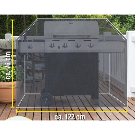 Rivestimento per Barbecue Impermeabile Custodia Protettiva BBQ 122 x 71 x 76 cm
