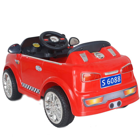 Auto Macchina elettrica per Bambini 12V MP3 Mini Car Rider con telecomando Rossa
