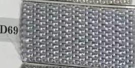 Cassetto poliestere grigio c/4 scomparti cm26x17h10