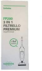 VORWERK 6 Filtri Premium FP7 con Profumi Dovina per Folletto VK7s