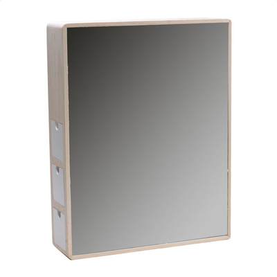 Specchio legno con cassettini laterealicm35x10h45 Vacchetti