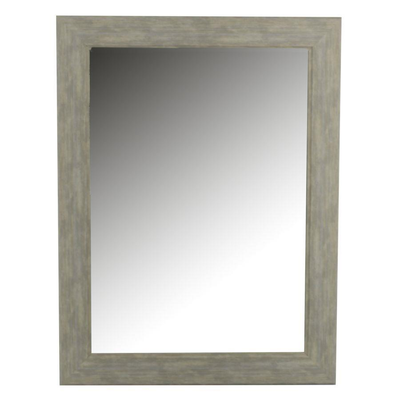 Specchio legno grigio rettangolare cm64x84
