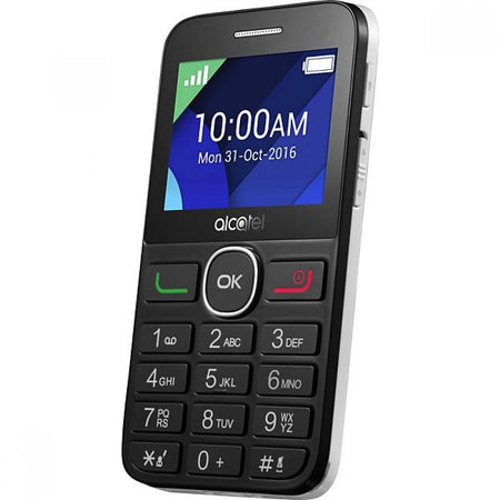 Alcatel 20-08G Senior Phone Nero / Bianco