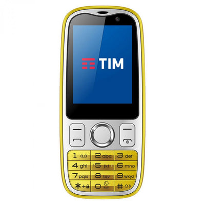 Tim Easy 4G Smartphone, Marchio Tim, 2 GB, Giallo