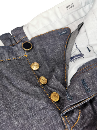Jeans uomo PT05 -  5 tasche -  Summer denim swing - colore denim scuro  - taglia 28 Moda/Uomo/Abbigliamento/Jeans Couture - Sestu, Commerciovirtuoso.it