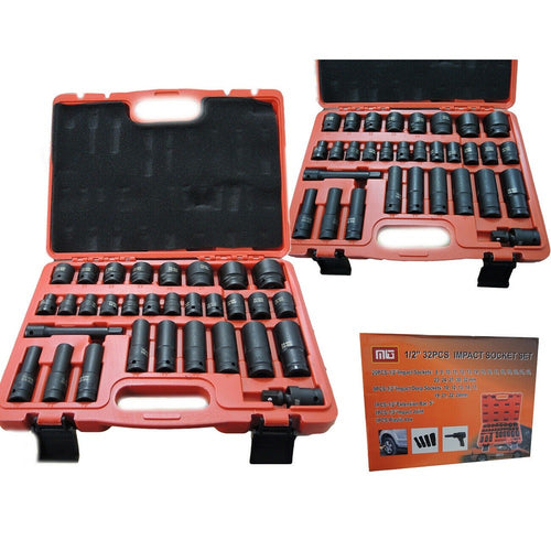 Bussole Boccole Per Pistola Avvitatore Pneumatico Set Kit 32pz 1/2 Mig-2044 Casa, arredamento e bricolage > Bricolage e fai da te > Utensili Manuali > Chiavi da Lavoro Trade Shop italia - Napoli, Commerciovirtuoso.it