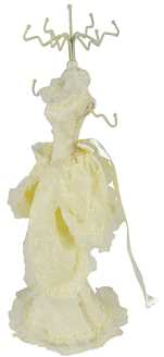 Manichino abito lungo crema ca-5232 cm.15 x 10 h 37 Vacchetti