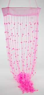 Tenda rosa circolare kb-9047 cm. 47 x 47 h 200 Vacchetti