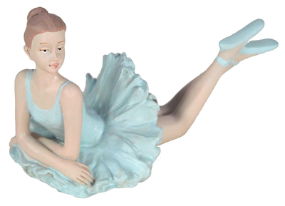 Statua ballerina seduta oc-1724 cm. 15,5 x 8 h 9