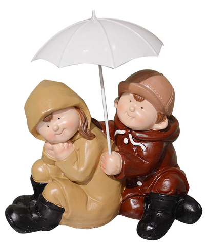 Bambini ombrello h 26 seduti ym-0932 cm. 25 x 17 h 26 Vacchetti