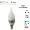 kit 6pz lampada soffio di vento led 5w e14 vetro bianco freddo 6500k Illuminazione/Lampadine/Lampadine a LED Led Mall Home - Napoli, Commerciovirtuoso.it