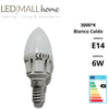 kit 6pz lampadina oliva candela 6w led bianco caldo 3000k Illuminazione/Lampadine/Lampadine a LED Led Mall Home - Napoli, Commerciovirtuoso.it