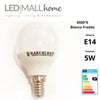 kit 6pz lampada led mini globo g45 5w e14 luce fredda 6000k Illuminazione/Lampadine/Lampadine a LED Led Mall Home - Napoli, Commerciovirtuoso.it