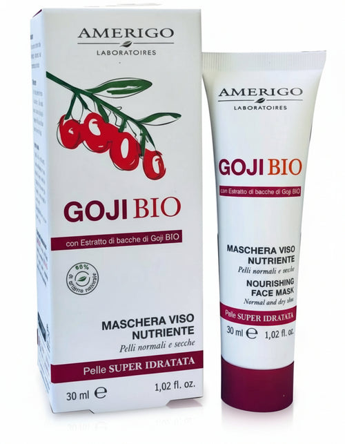 Amerigo Goji Bio linea con Bacche di Goji Maschera Viso Nutriente per pelli normali e secche nutritiva viso 30 ml Maschera viso Tiziana non solo gioielli - Civitanova Marche, Commerciovirtuoso.it