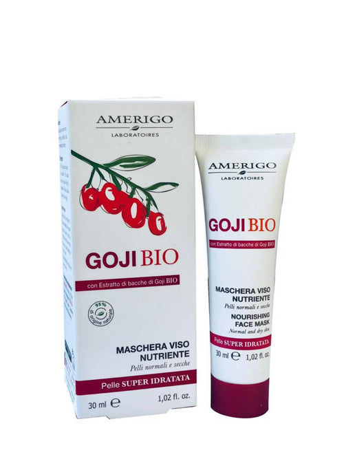 Amerigo Goji Bio linea con Bacche di Goji Maschera Viso Nutriente per pelli normali e secche nutritiva viso 30 ml Maschera viso Tiziana non solo gioielli - Civitanova Marche, Commerciovirtuoso.it