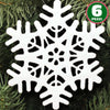 6 Appendini Fiocchi Di Neve In Spugna Sintetica 30cm Bianchi Decorazioni Natale Casa e cucina/Decorazioni per interni/Addobbi e decorazioni per ricorrenze/Decorazioni natalizie/Neve artificiale Trade Shop italia - Napoli, Commerciovirtuoso.it