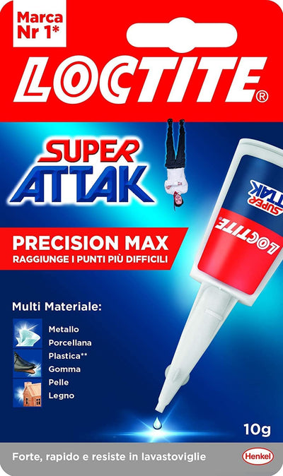 Loctite Super Attak Precision Max Colla liquida trasparente Fai da te/Ferramenta/Adesivi e sigillanti/Super colla Scontolo.net - Potenza, Commerciovirtuoso.it