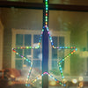 Stella luminosa con luce multicolore RGB a led da appendere per interno ed esterno Casa e cucina/Decorazioni per interni/Addobbi e decorazioni per ricorrenze/Decorazioni natalizie/Luci natalizie/Catene luminose per esterni MagiediNatale.it - Altamura, Commerciovirtuoso.it