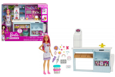 La Nuova Pasticceria di Barbie® Playset con Bambola e Accessori Mattel