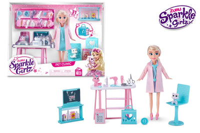 Sparkle Girlz Doll con Clinica Cuccioli Giochi e giocattoli/Bambole e accessori/Set di bambole e accessori Scontolo.net - Potenza, Commerciovirtuoso.it