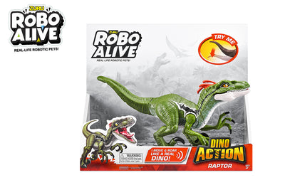 Dino Action Raptor Versi e Azione