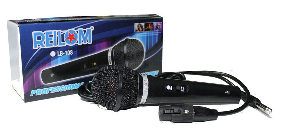 Microfono Dinamico Unidirezionale Con Cavo Mono 2mt Karaoke Stereo Lb-108 Elettronica e telefonia > Accessori Audio e Video > Microfoni Trade Shop italia - Napoli, Commerciovirtuoso.it