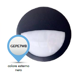 Lampada da parete led plafoniera bianca impermeabile ip66 4000K Illuminazione/Illuminazione per interni/Illuminazioni per pareti/Faretti da muro Led Mall Home - Napoli, Commerciovirtuoso.it