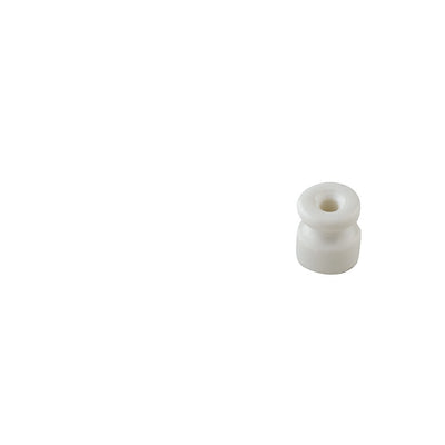 Kit 4Pz Isolatori Clay In Porcelain Bianca 1,8X2Cm