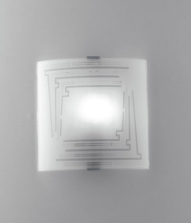 Applique Concept Bianco 1Xe27 26X26Cm Illuminazione/Illuminazione per interni/Illuminazioni per pareti/Applique Led Mall Home - Napoli, Commerciovirtuoso.it