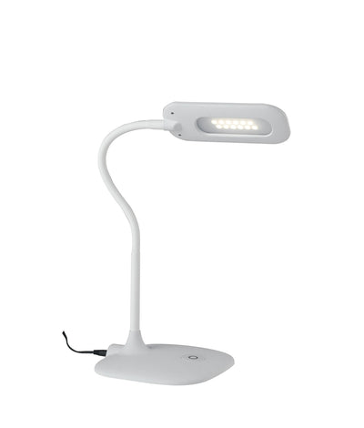 Lampada Da Lettura Led Darwin Bianca 4,8W 450Lm 4000K Dimmerabile 16X16X53,5Cm Illuminazione/Illuminazione per interni/Illuminazioni per pareti/Lampade da lettura Led Mall Home - Napoli, Commerciovirtuoso.it