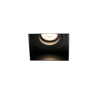 HYDE SQ Lampada incasso nero quadrata regolabile senza struttura Illuminazione/Illuminazione per interni/Luci da incasso/Portafaretti da incasso Led Mall Home - Napoli, Commerciovirtuoso.it