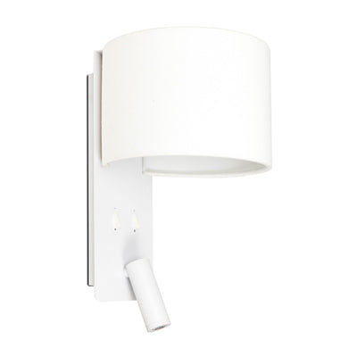 FOLD Lampada da parete bianca con lettore LED Illuminazione/Illuminazione per interni/Illuminazioni per pareti/Applique Led Mall Home - Napoli, Commerciovirtuoso.it