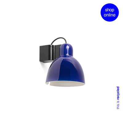 VENICE Lampada da parete blu cobalto Illuminazione/Illuminazione per interni/Illuminazioni per pareti/Applique Led Mall Home - Napoli, Commerciovirtuoso.it