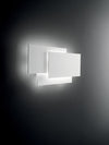 Applique in alluminio verniciato bianco Illuminazione/Illuminazione per interni/Illuminazioni per pareti/Applique Led Mall Home - Napoli, Commerciovirtuoso.it