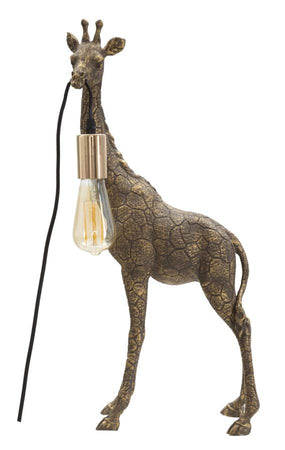 Lampada Da Tavolo Giraffa Cm 28X16X60 Illuminazione/Illuminazione per interni/Lampade/Lampade da tavolo e abat-jour Led Mall Home - Napoli, Commerciovirtuoso.it