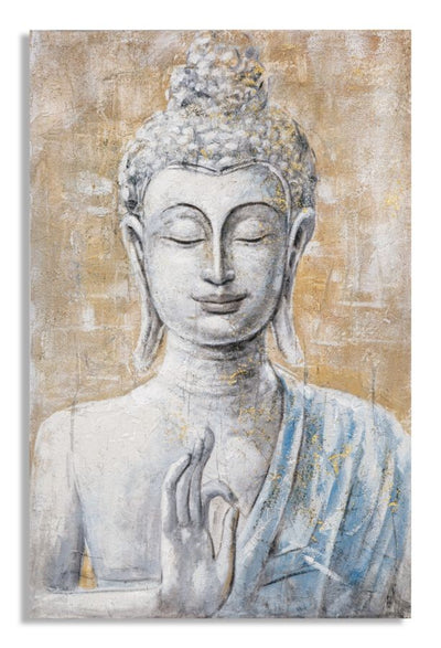 Dipinto Su Tela Buddha Light -B- Cm 80X3X120