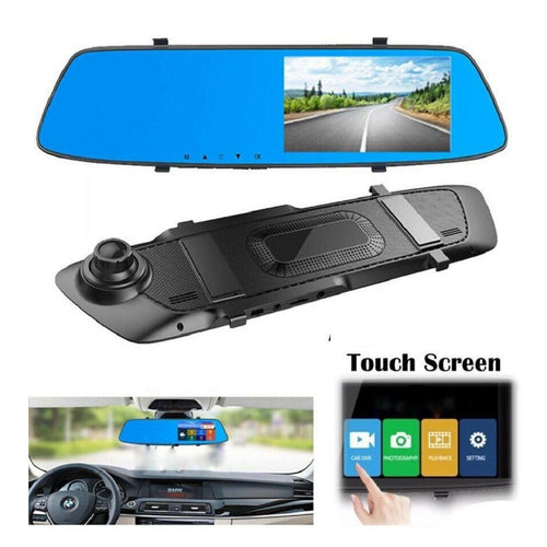 Specchietto Retrovisore Touch Dvr 4.3 Full Hd Tf Camera Anteriore Posteriore Auto e Moto > Auto > Retrocamere e Sensori di Parcheggio Trade Shop italia - Napoli, Commerciovirtuoso.it