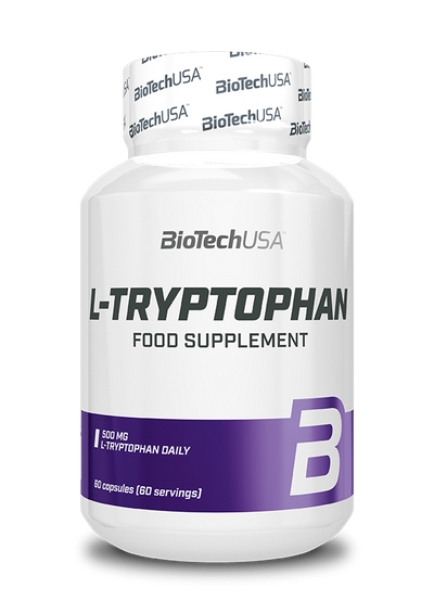 L–Tryptophan 60 capsule Salute e cura della persona/Alimentazione e nutrizione/Integratori per lo sport/Aminoacidi/Amminoacidi ramificati (BCAA) Tock Black - Solofra, Commerciovirtuoso.it