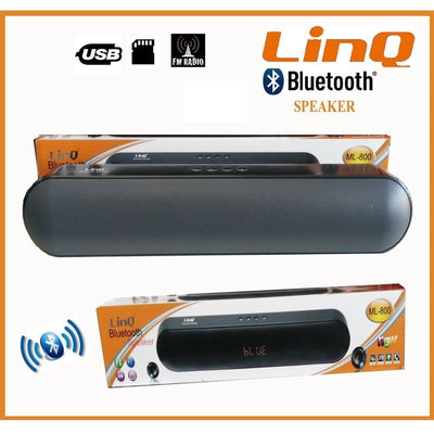 Casse Speaker Bluetooth Wireless 3d Radio Lettore Microsd Usb Linq Ml-800 Elettronica e telefonia > Accessori Audio e Video > Casse Portatili Trade Shop italia - Napoli, Commerciovirtuoso.it