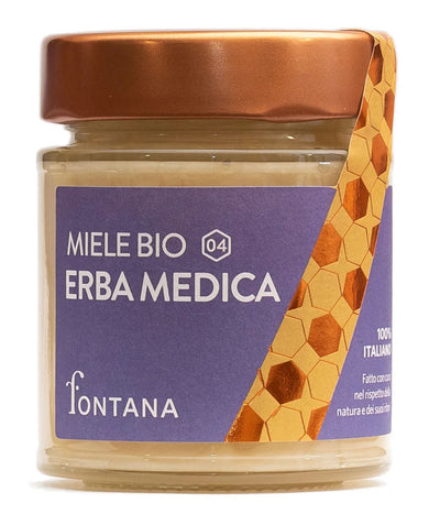 Miele Biologico Erba Medica 200 gr. Alimentari e cura della casa/Marmellate miele e creme spalmabili/Miele MariTea bottega del Tè - Lodi, Commerciovirtuoso.it