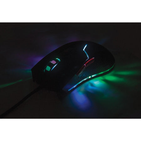 MANHATTAN Mouse Ottico Gaming USB 2400dpi Retroilluminazione LED RGB