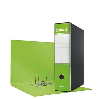 Registratore Oxford G83 - dorso 8 cm - commerciale 23x20 cm - verde lime - Esselte [multipack] 6 pezzi Cancelleria e prodotti per ufficio/Archivio ufficio e accessori per scrivania/Raccoglitori e accessori per raccoglitori/Raccoglitori/Raccoglitori a leva per documenti Eurocartuccia - Pavullo, Commerciovirtuoso.it