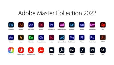 Adobe Master Collection 2022 - ESD - abbonamento -1 year - 2 Device - 100 Gb Storage Software/Antivirus e Software di sicurezza Innovamy.it - Milano, Commerciovirtuoso.it